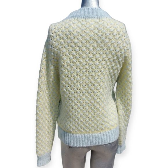 Cocogio Pastel Alpaca Blend Knit Sweater Small - Picture 4 of 10